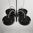 Xo Light Big A04 LED Takpendel Matt Svart