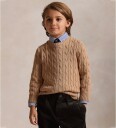 Polo Ralph Lauren Genser   Strikk   Kabel   Camel   Polo Ralph Lauren   7 år (122)   Genser Beige Brun