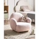 Barnestol Hem - Rosa, lyst tre