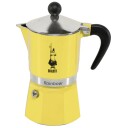 Bialetti Rainbow Espressokanne 3 Kopper 130ml Gul