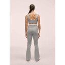 Casall Sublime Folded Flare Pants Grey Melange XS