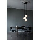 Nuura Taklampe 3 Pendel Opal Hvit Stor