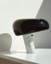 Flos - Snoopy - Bordlamper - Achille Castiglioni,Pier Giacomo Castiglioni - Svart,Hvit