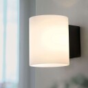Herstal - Evoke Vegglampe IP44 Small Anthracite/Opal - Lampemesteren