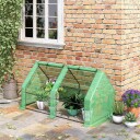 Robust Grønt Drivhus 180x90x90 cm Værbestandig