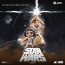 Star Wars  Minico  Luke & Leia Figure