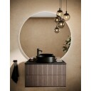 Svedbergs Stora Toppmontert servant 40x40 cm, u/blanderhull, Blyantpenn