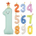 Partydeco Tallballong Partyhatt Tallet 1 FB411T-1