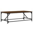  Salongbord brun eik 100x50x35 cm konstruert tre 8721012124943