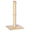 Ripestolpe For Katter Med Ball 60Cm Beige/Eik
