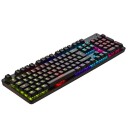 Denver GKK-330 Mekanisk Gamingtastatur med RGB Belysning - Nordisk Layout - Svart