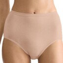 Sloggi Truser 3P GO Daily Cotton High Waist Brief Beige bomull Large Dame