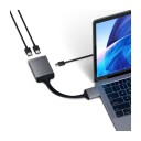 Satechi USBC HDMI Dual adapter Space gray