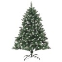  Kunstig juletre grønn 105 x 105 x 150 cm PVC og plast og stål