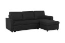 Nesna Hjørnesofa 228 cm   Svart