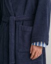 Gant Crest morgenkåpe, unisex MARINE S