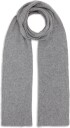 SUI AVA Cashmere Scarf   Grey   21X 175CM