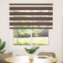  Sebragardin brun 125x150 cm stoff bredde 120,9 polyester