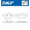 Bremseklosser SKF VKBP 81044 E