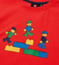 Lego® Wear T skjorte LWAffy 706 Rød m. Trykk 9 år 134 T skjorte