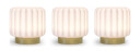 Atelier Pierre Dentelles 9 Portable Bordlampe 3 pcs. Ø9 Gold