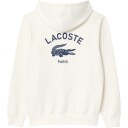Lacoste Printed Hettegenser Unisex Hvit XL