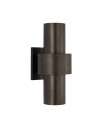 Visual Comfort Chalmette Medium Layered Sconce Aged Iron