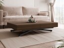 Avendi sofabord 120 cm - Svart, brun