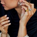 Jane Kønig Star Magic Ring Sølv SMR-AW24-S-54 Dame 925 sterling silver