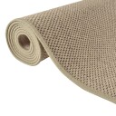 vidaXL Teppeløper sisal-utseende sand 80x300 cm