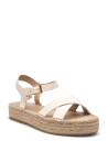 Lauren Ralph Lauren Smooth Calf Emeryn Espdr Es Flt   Gold   36