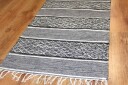 Filleryer   Visby sort hvit Størrelse: 200 x 300 cm