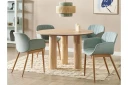 Appelle Spisebord 120 cm Rund - Lysebrun