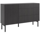 Takayo Kommode 140 cm   Svart