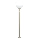 vidaXL Pullertlampe med sensor 120 cm rustfritt stål IP44
