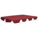 vidaXL Erstatningsbaldakin hagehuske vinrød 150/130x70/105 cm 270 g/m²