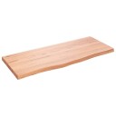 Benkeplate til bad lysebrun 100x40x 2-4  cm behandlet heltre