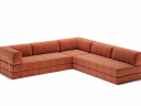 CozyPad Hjørnesofa med armlene B 6003130