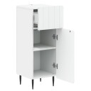 vidaXL Baderom Oppbevaringsskap ZWOLLE Hvit 30 x 31 x 79,5 cm