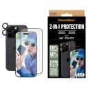 PanzerGlass 2-i-1 Skjerm- og Linsebeskytter for iPhone 16 Pro - Herdet Glass