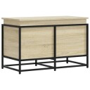  Oppbevaringsboks lokk sonoma eik 80x40x51,5 cm konstruert tre