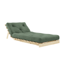 Karup Design Roots 90 Sovesofa, OlivenGrønn/Natur 1580327-06-0 1580327-11-0