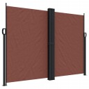  Uttrekkbar sidemarkise 180x1200 cm brun 4004839