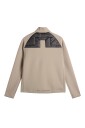 J. Lindeberg Heyden Quilt Hybrid Jacket   Beige   S