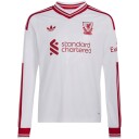 Adidas Performance Liverpool Fc Away Jersey Youth Long Sleeved 26/27   White   152
