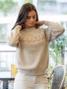Viking Garn 2518 1 Cherry Genser