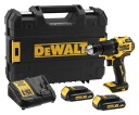 Dewalt DCD709S2T Drill 18V Med 2x1.5Ah batterier