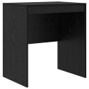 Skrivebord Svart eik Konstruert tre 70 x 50 x 76 cm Holdbar