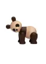 Spring Copenhagen Pixi Panda dekorasjon Lønn 9 cm Brun