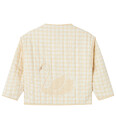 Lil- Atelier Larose Long Sleeve Quilt Jacket Hvit 116